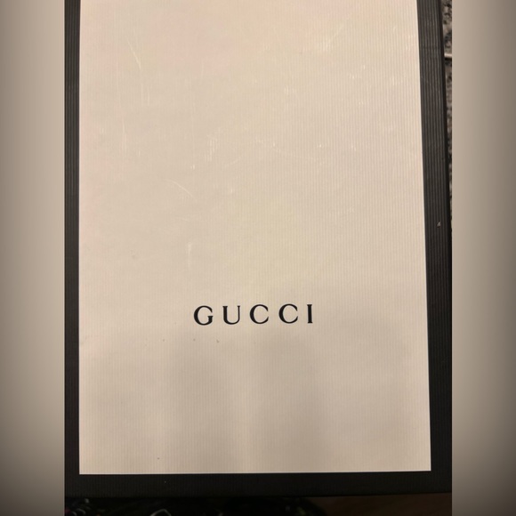 GUCCI GG MARMONT GREAT WHITE ESPADRILLE SANDAL WOMEN 37 (7 US) - Picture 12 of 14